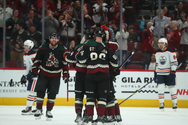 In and out of COVID protocol. The Vegas Golden Knight lock up their first-round pick. The Arizona Coyotes looking at Tempe and not Houston.