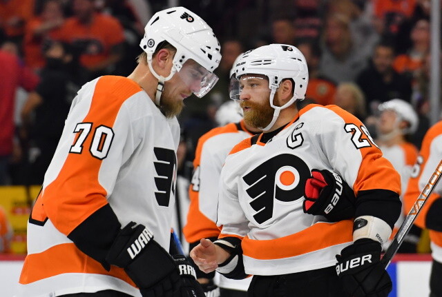 The Philadelphia Flyers pending UFA Claude Giroux is trending up this week in our free agent board.