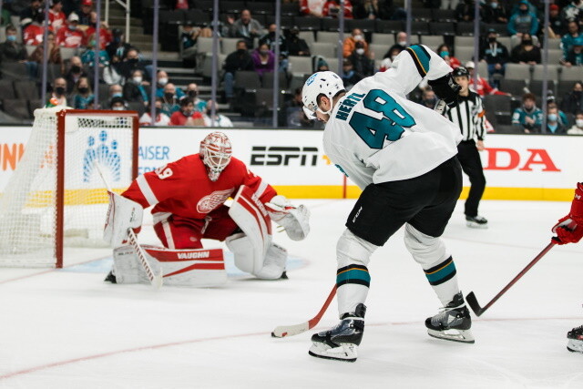 The Detroit Red Wings unlikely to be aggressive at the trade deadline and free agency. Will extra cap room lead to a Tomas Hertl extension?