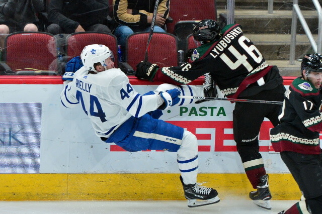 The Maple Leafs have acquired forward Ryan Dzingel and defenseman Ilya Lyubushkin from the Arizona Coyotes for forward Nick Ritchie and the Coyotes choice of a 2023 3rd round pick or a 2025 2nd round pick.