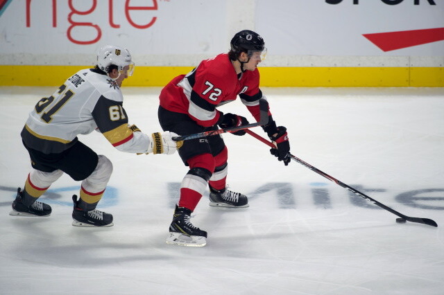 Patrice Bergeron skates in a no-contact jersey. Thomas Chabot is doubtful tonight. Three injured Philadelphia Flyers. Mark Stone to the LTIR.