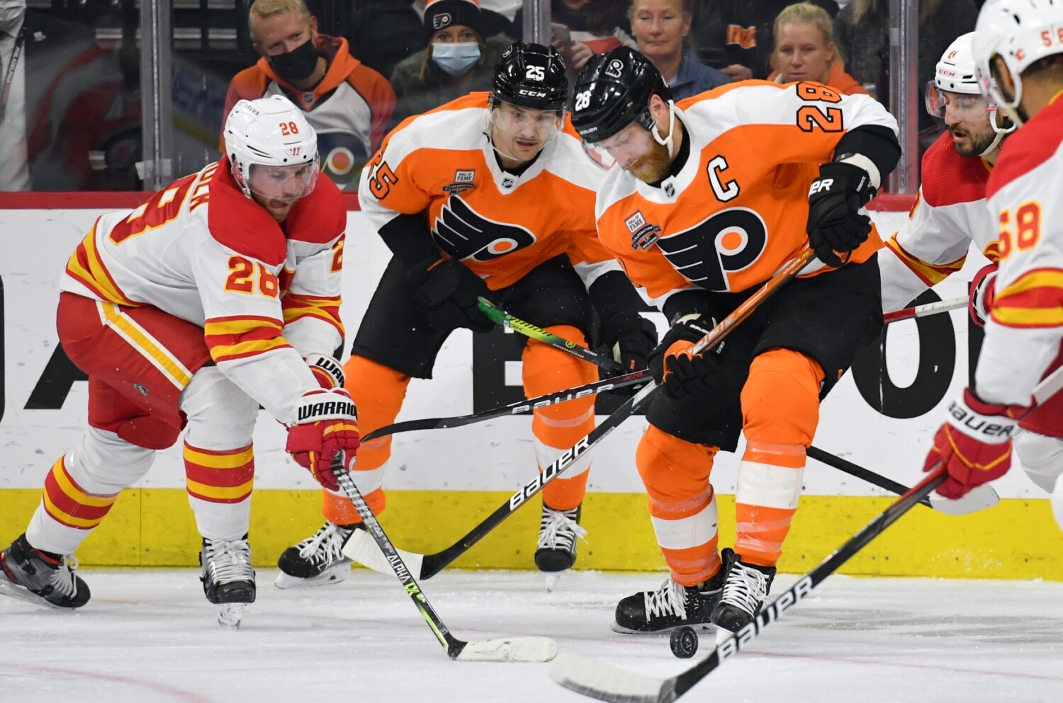 Are the Kings looking for a defenseman and a scorer? On Dustin Brown's future. Four potential destinations for Flyers Claude Giroux