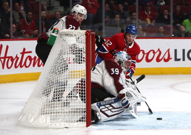 The Colorado Avalanche acquire Artturi Lehkonen from the Montreal Canadiens, and Andrew Cogliano from the from the San Jose Sharks.