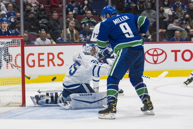 The Leafs will have to investigate the trade market if goaltending doesn't improve. J.T. Miller wouldn't be a top priority for the Toronto Maple Leafs