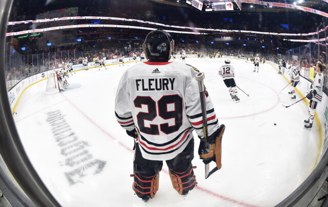 Marc-Andre Fleury may not be looking at the Toronto Maple Leafs or Washington Capitals. The level of interest for Blackhawks Brandon Hagel.