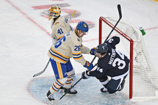 The Bruins sign Mike Callahan. Lars Eller in COVID protocol. Auston Matthews suspended. Lawson Crouse nets a hat trick.