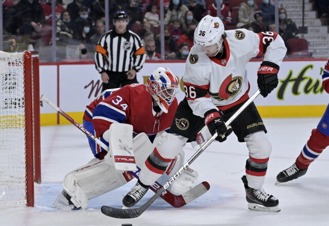 Montreal Canadiens, Ottawa Senators were talking Colin White. Roster slots for the Toronto Maple Leafs. Fleury trade would have been reckless