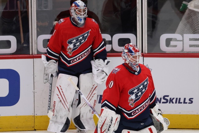 The Washington Capitals will need to make a decision this offseason on whether to keep Ilya Samsonov or Vitek Vanecek, then trade the other.