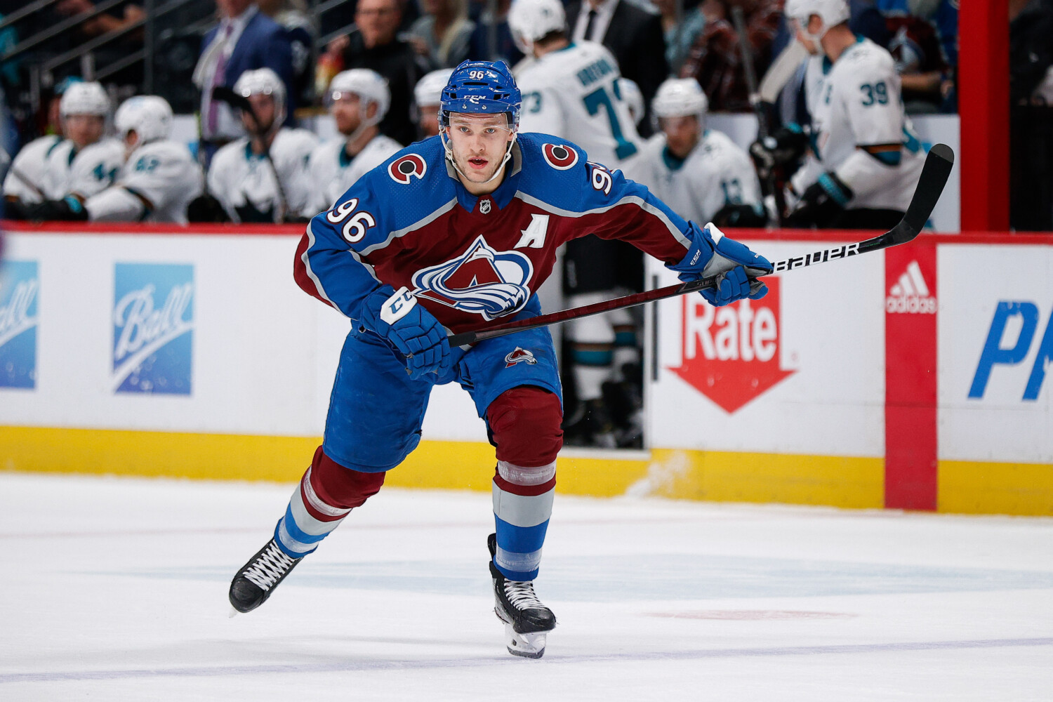 NHL: San Jose Sharks at Colorado Avalanche