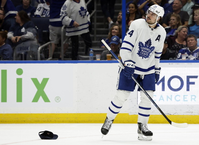 Connor, Schmidt out of protocol. Pronger on financial issues for athletes. Auston Matthews ties Darryl Sittler for most goals by a Maple Leafs