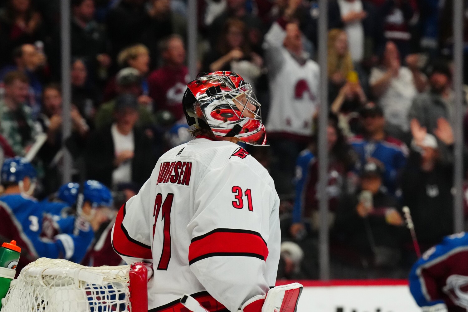 Frederik Andersen is questionable for Game 1. Artemi Panarin and Andrew Copp should be ready for the playoffs. Alex Ovechkin still skating.