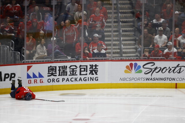 Hurricanes lose another goaltender. Carey Price gets a couple games off, ready for Friday. Alex Ovechkin leaves with an upper-body injury.