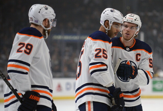 Brandon Hagel and Mikhail Sergachev ready for Game 1? Leon Draisaitl and Darnell Nurse able to practice. Unsigned prospects.