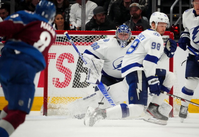 Canucks sign Andrei Kuzmenko. Some impressive numbers by Andrei Vasilevskiy. Cale Makar one of seven defensemen in history to have 25 points.