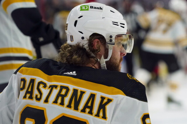 The Boston Bruins are eligible to sign David Pastrnak to an extension this offseason? Will he even want to re-sign?