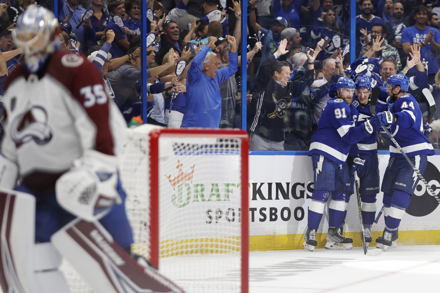 NHL: Stanley Cup Playoffs-Colorado Avalanche at Tampa Bay Lightning