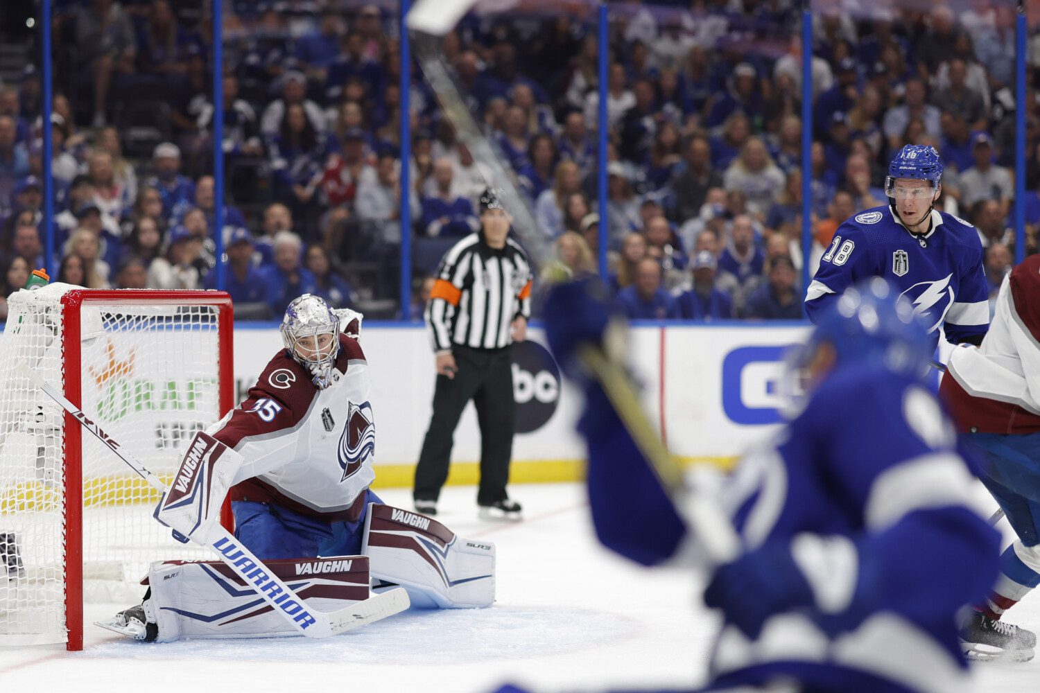 NHL: Stanley Cup Playoffs-Colorado Avalanche at Tampa Bay Lightning