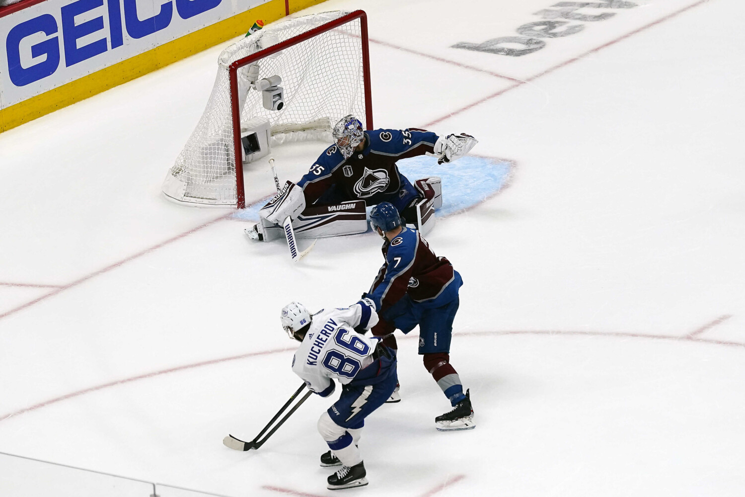 NHL: Stanley Cup Playoffs-Tampa Bay Lightning at Colorado Avalanche