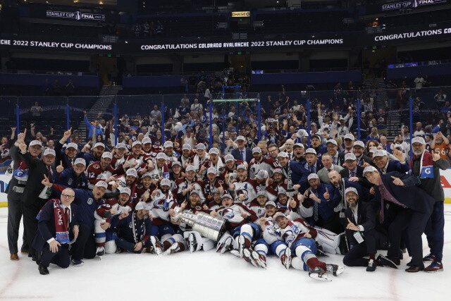 The Colorado Avalanche take home their third Stanley Cup. Defenseman Cale Makar wins the Conn Smythe trophy..