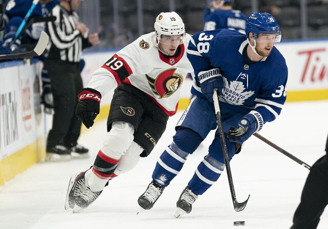 Toronto Maple Leafs situation with Rasmus Sandin isn't just about money. Would an extension be attached to a J.T. Miller trade?