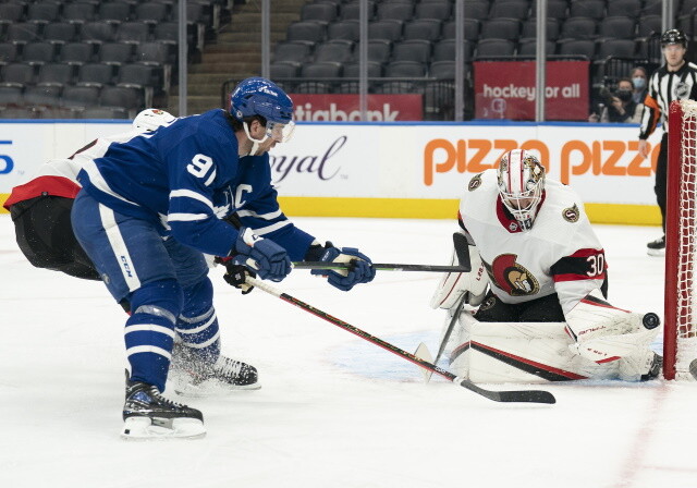 Toronto Maple Leafs, Ottawa Senators talking Matt Murray. Dubas meets with Campbell. Down to the Edmonton Oilers and Leafs for Jack Campbell.