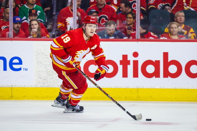 Matthew Tkachuk has informed the Calgary Flames that he doesn't intend on signing a long-term deal with the team.