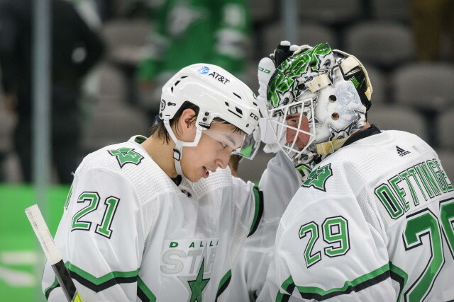 The Dallas Stars have re-signed goaltender Jake Oettinger to a three-year contract. Stars owner on young players getting big contracts.