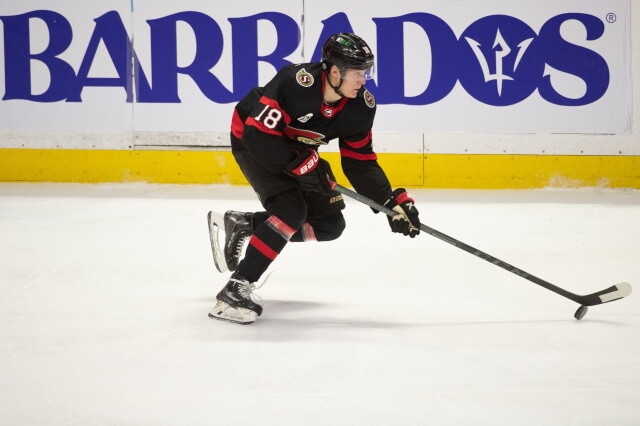 The Ottawa Senators have signed forward Tim Stutzle to an eight-year contract extension with an AAV of $8.35 million.