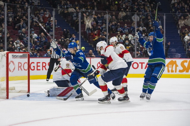 What defensemen could the Vancouver Canucks potentially have an interest in? The Panthers trying to find a way to sign Eric Staal.