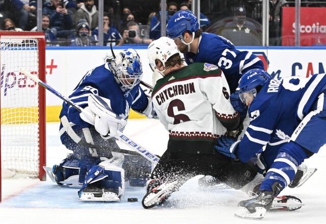 Could Jake Muzzin's injury concerns turn the Maple Leafs to Jakob Chychrun? The Blackhawks and Seth Jones are stuck with each other for now.