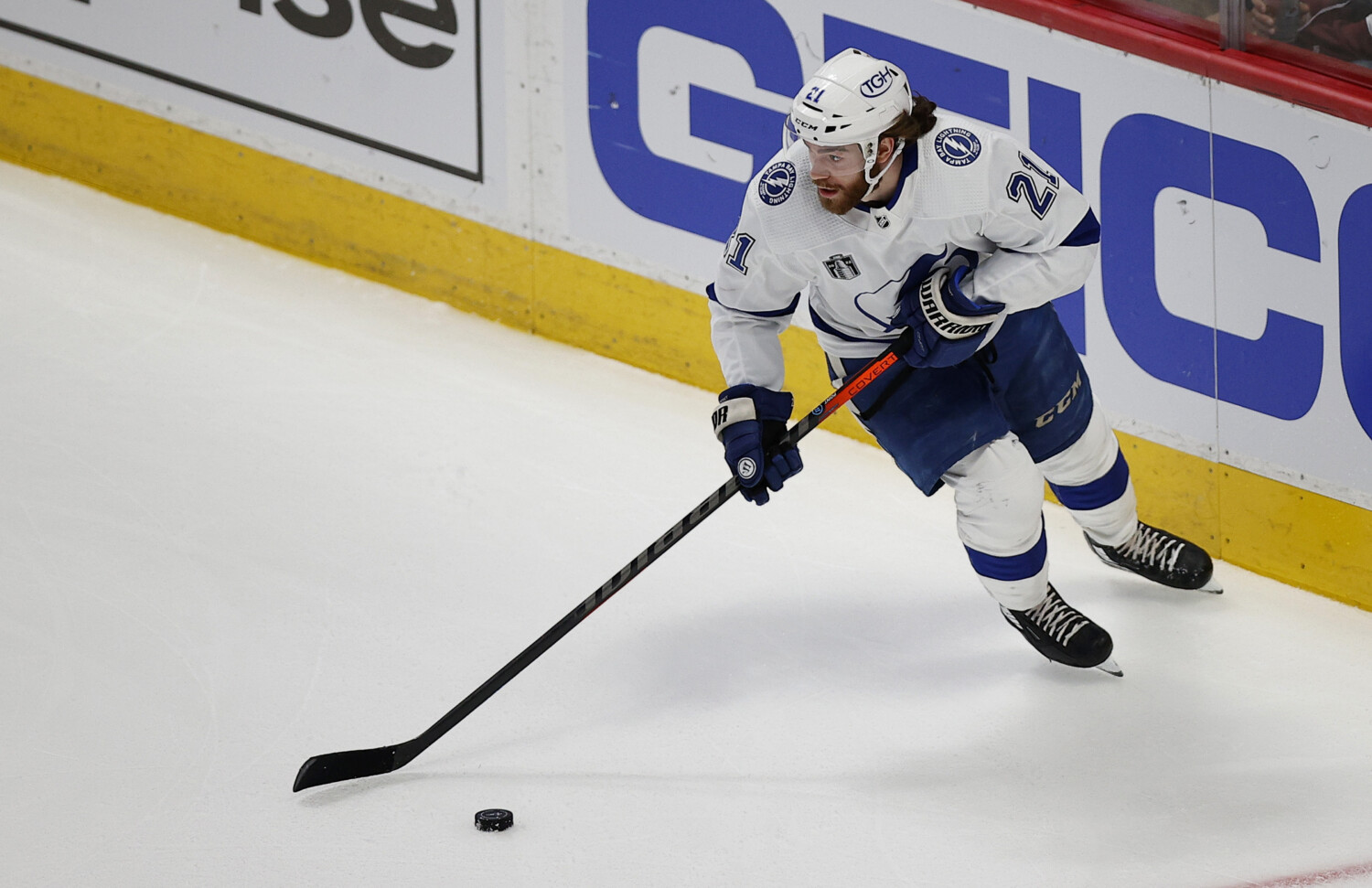 NHL: Stanley Cup Playoffs-Tampa Bay Lightning at Colorado Avalanche