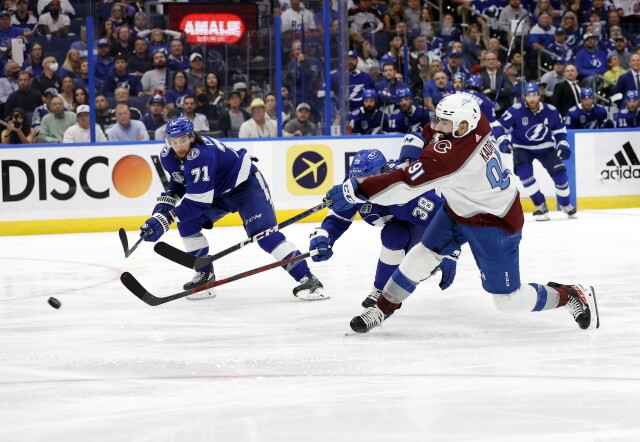 Gabriel Landeskog out 12 weeks after knee surgery. The Toronto Maple Leafs will be cautious with Jake Muzzin. Aaron Ekblad to the LTIR.