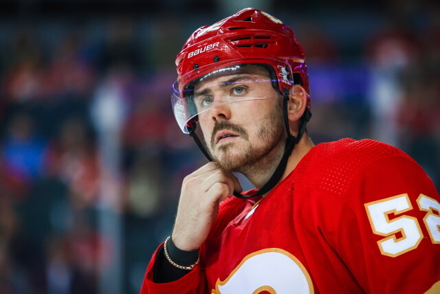 The Calgary Flames signed defenseman MacKenzie Weegar to an eight-year contract extension worth $50 million, a $6.25 million salary cap hit.