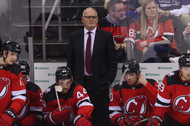 After an 0-2 start to the season, New Jersey Devils coach Lindy Ruff could find himself on the hot seat. Their fans are already chanting it.