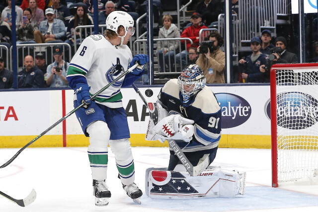 At what point will the Vancouver Canucks decide that it might be time to tear it down and rebuild? Some players may not hold much trade value