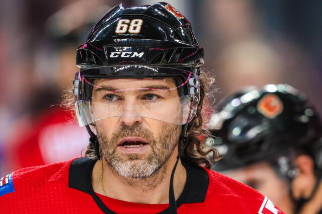 Jaromir Jagr thinking retirement? James Neal and Thomas Hickey were released from their PTOs. Players who were placed on waivers.