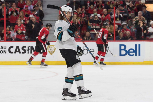 The Ottawa Senators and San Jose Sharks have likely talked a possible Erik Karlsson trade back to Ottawa according to Elliotte Friedman.