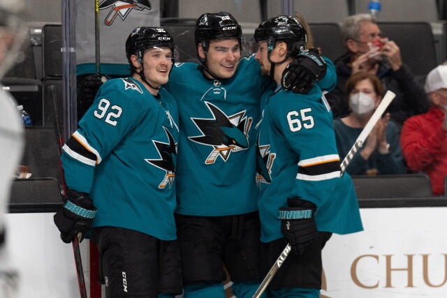 Sharks Erik Karlsson's name has been in the rumor mill for over a week now but Timo Meier may be the top get in San Jose.