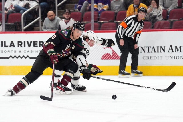 Teams can start scouting Jakob Chychrun Monday. The Winnipeg Jets may be looking for forward help. The LA Kings are loaded on the right side.