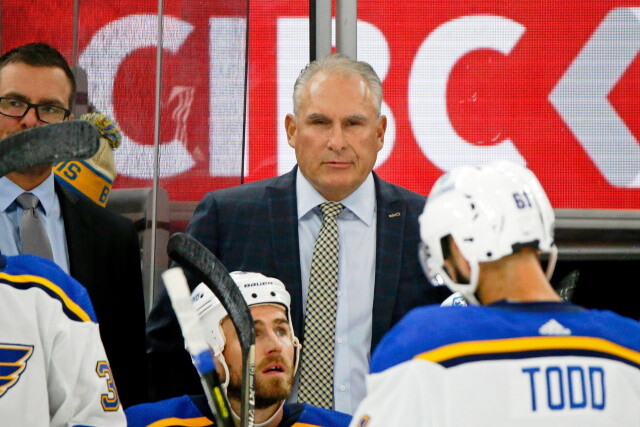 The Chicago Blackhawks not looking at players as just assets. The St. Louis Blues, Toronto Maple Leafs don't want to make a coaching change.