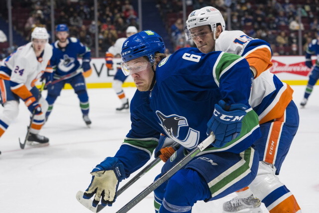 Quick Hits on the Vancouver Canucks, Los Angeles Kings and the Colorado Avalanche, and six potential landing spots for Brock Boeser.