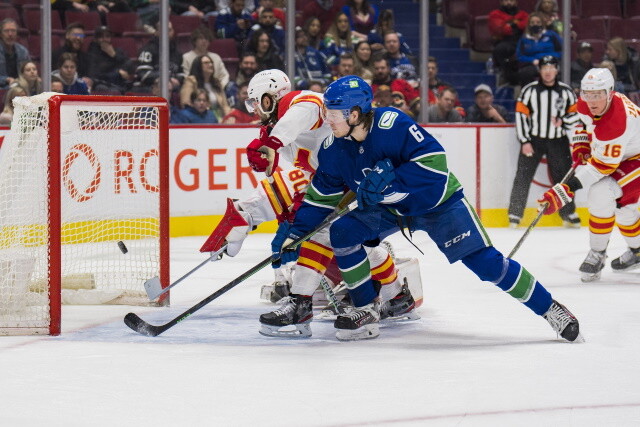 When is the right time to move Brock Boeser? The Dallas Stars and Calgary Flames could use Boeser but they can't fit the salary cap hit.