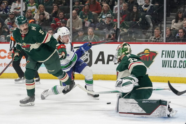 The Minnesota Wild are a bit apprehensive about adding a player with term unless they think he could be a game-breaker.