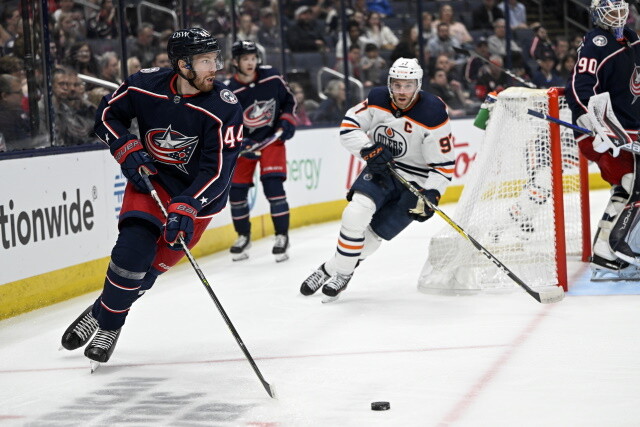 The Columbus Blue Jackets won't make trades to try and help save their season. Will the Edmonton Oilers address their bottom-six?