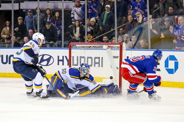 The St. Louis Blues have been up and down all season. It's going to be up to GM Doug Armstrong as to which direction they'll go.