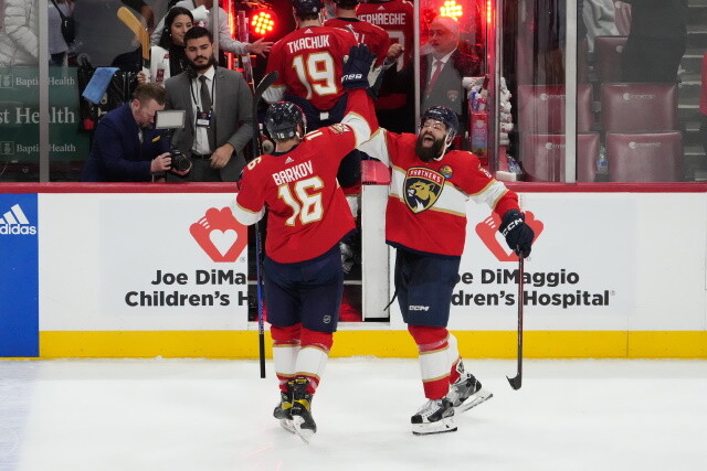 Owen Power returns. Max Pacioretty will be back in the next 10 games. Panthers gets Aleksander Barkov, Aaron Ekblad and Radko Gudas back.