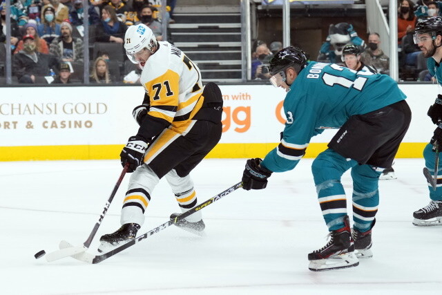 NHL Rumors look at some Pittsburgh center needs and the latest in San Jose with Kevin Labanc, Erik Karlsson, and more.