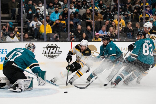 The San Jose Sharks traded Matt Nieto and Ryan Merkley to the Colorado Avalanche for Martin Kaut and Jacob MacDonald.