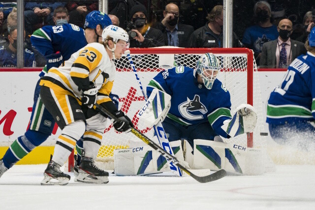 The cost certainty of Vancouver Canucks goaltender Thatcher Demko has some teams, like the Pittsburgh Penguins, interested in him.