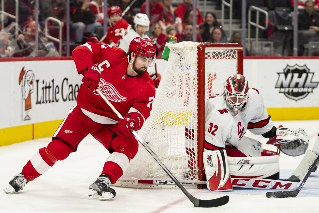 A gap to make up between the Red Wings and Dylan Larkin. Carolina Hurricanes GM on the Bo Horvat trade talks, rentals, and their 2023 first.